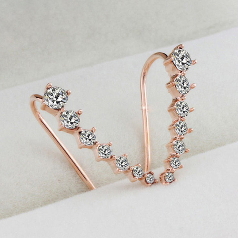 Modestique London | Elegant Seven-Star Diamond Stud Earrings