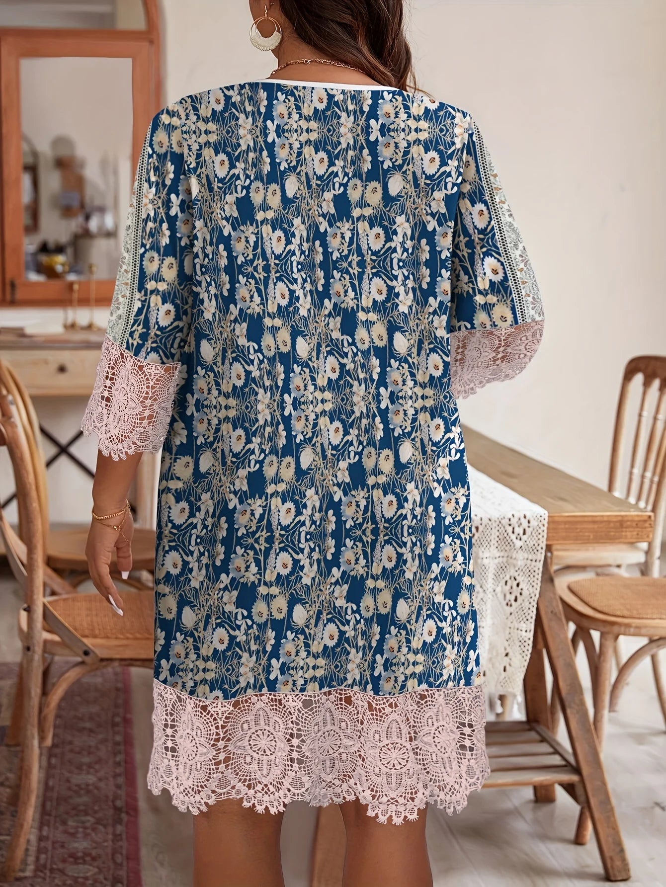 Kirsten™ | Luxury Patterned Dress for Women