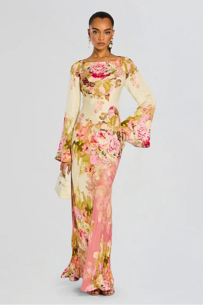 Modestique London |Garden Party Maxi Dress