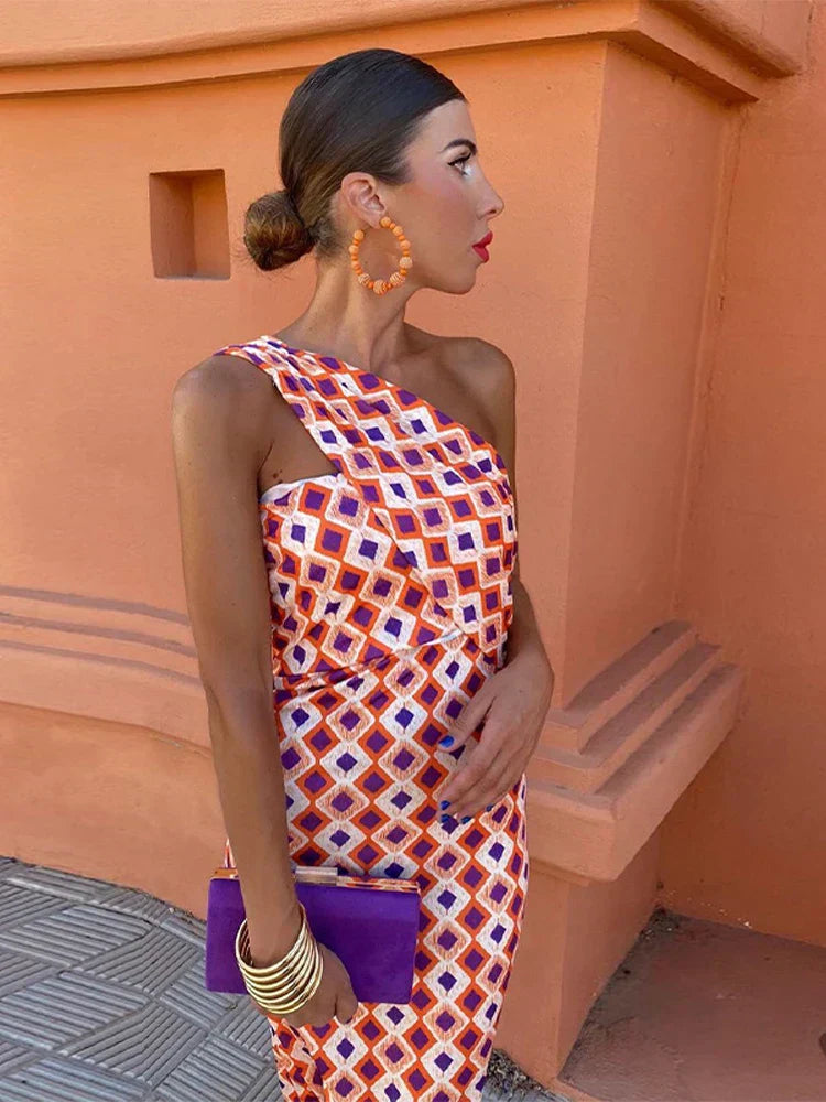 Irmgardi - Elegant Midi Dress