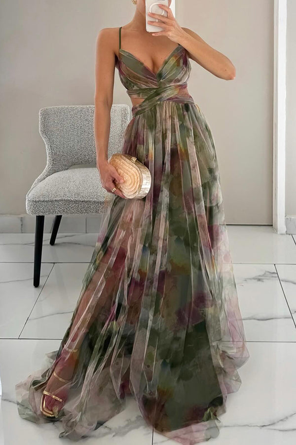 Chloé - Charming Maxi Dress with Floral Print