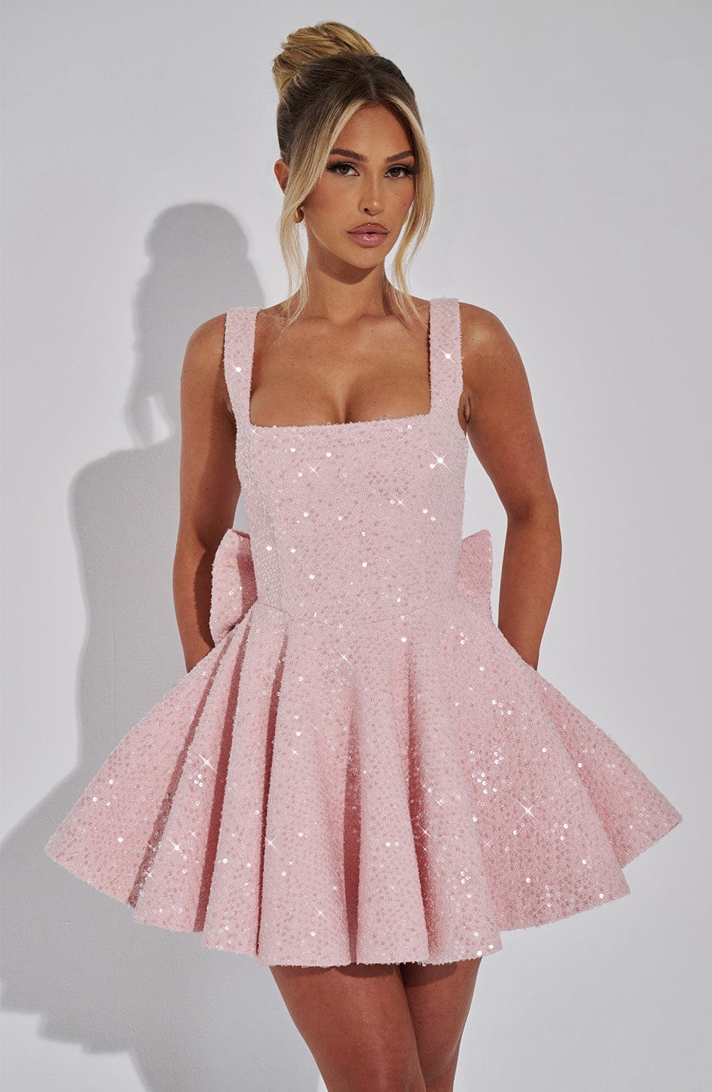 Modestique london™ - Bow Tie Mini Dress