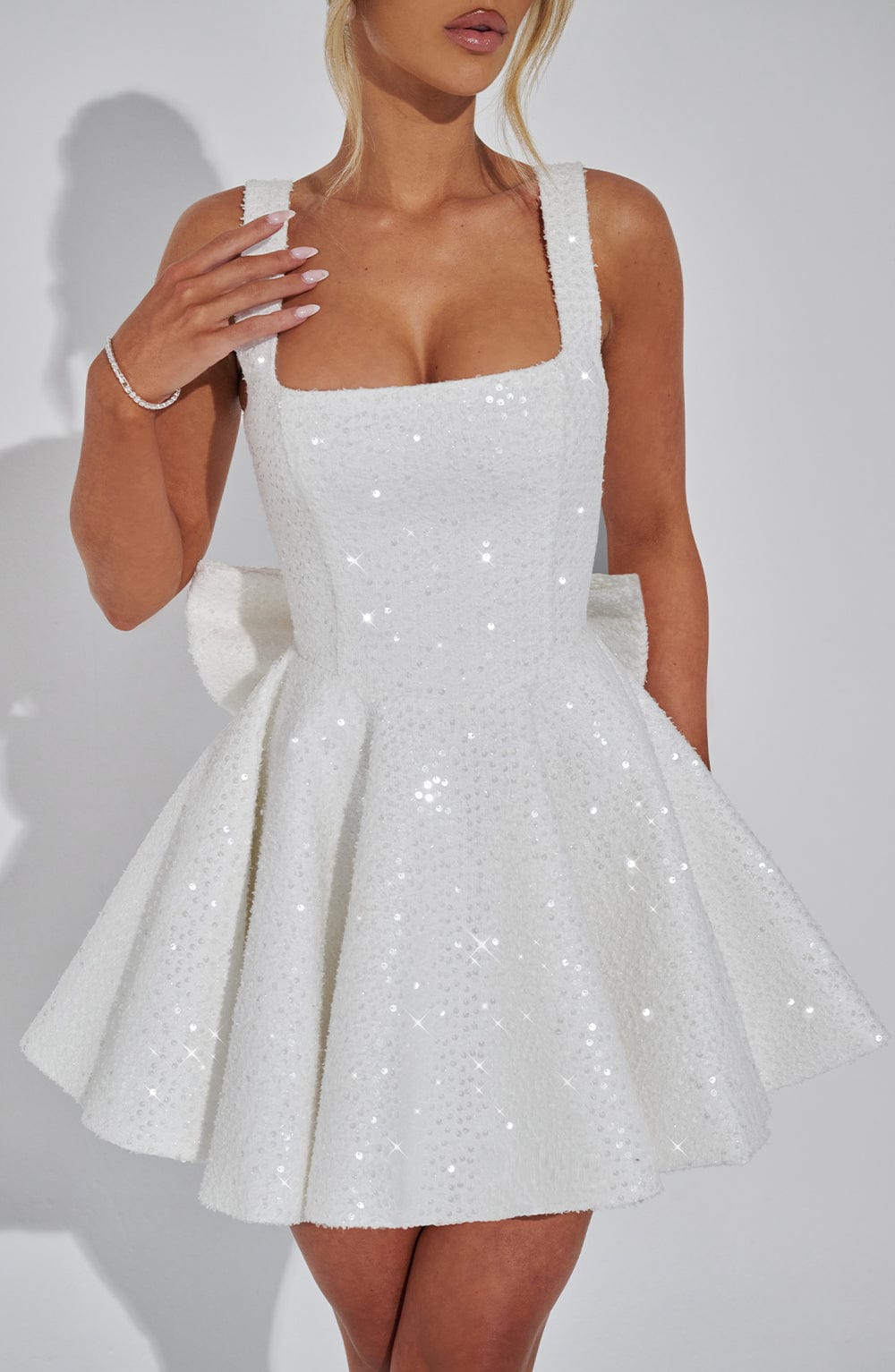 Modestique london™ - Bow Tie Mini Dress