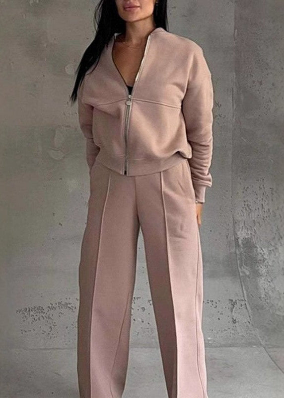 Modestique london™ | Beige Tracksuit Set